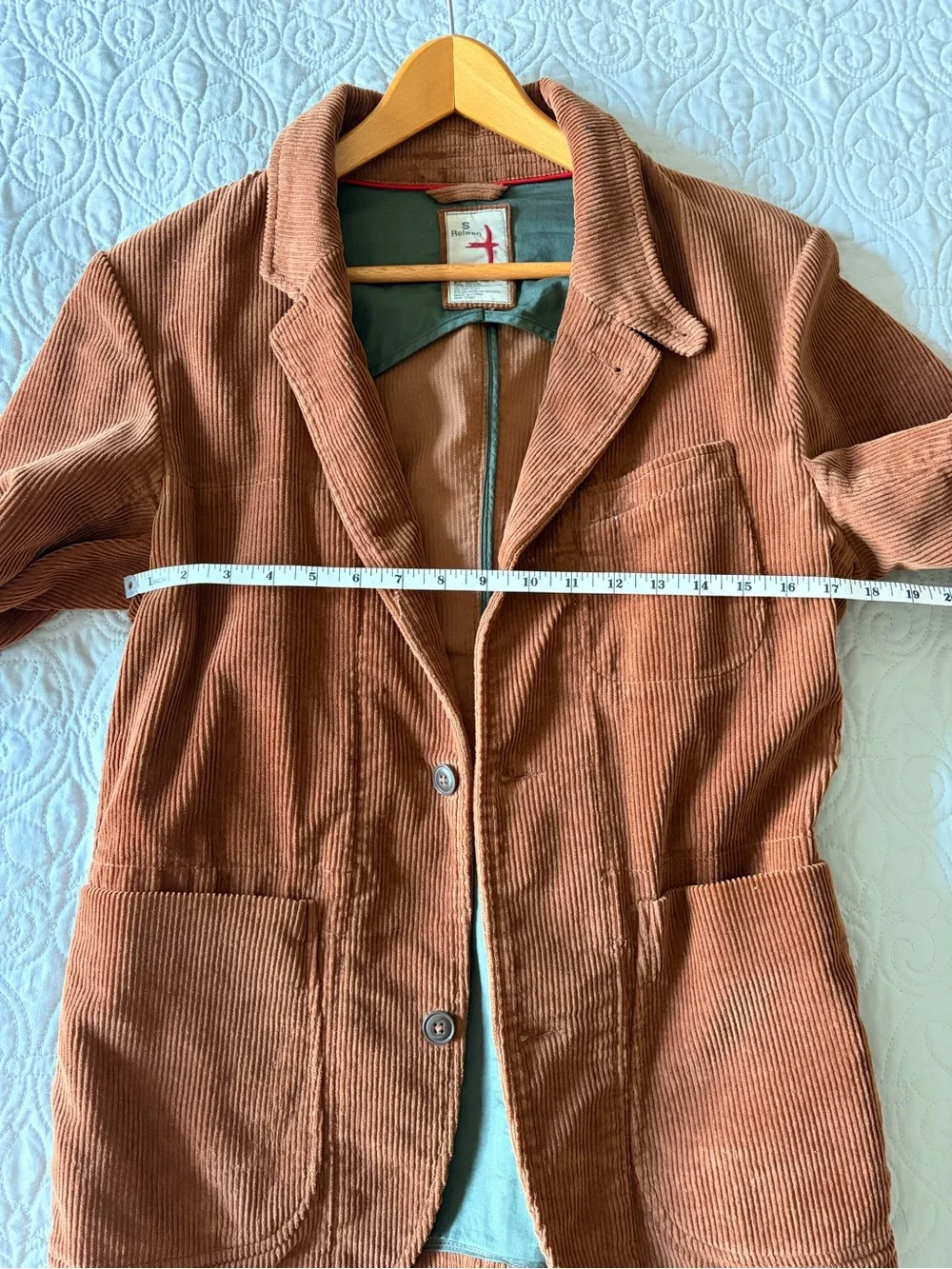Relwen Corduroy Trap Blazer